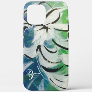 Case-Mate iPhone Case Boîtes de téléphone Abstrait bleu vert