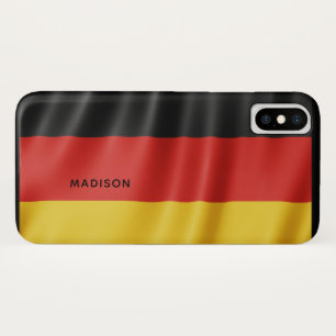 Coque Case-Mate Pour iPhone Boîtes de téléphone monochrome personnalisées Flag
