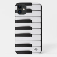 Boîtes de téléphone monogramme personnalisées Pian