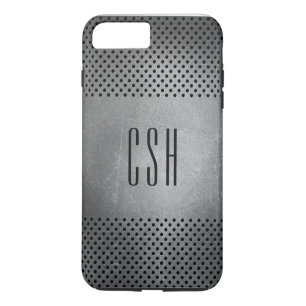 Coque iPhone 8 Plus/7 Plus Boîtes de téléphone monogramme sur mesure pour Mot