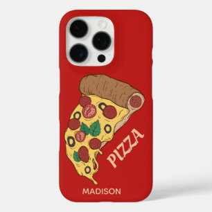 Coques iPhone 16 Pro Boîtes de téléphone Pizza Slice personnalisées