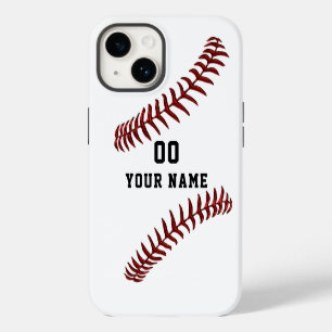 Coque Pour iPhone 14 Boîtes téléphoniques de baseball personnalisées, p