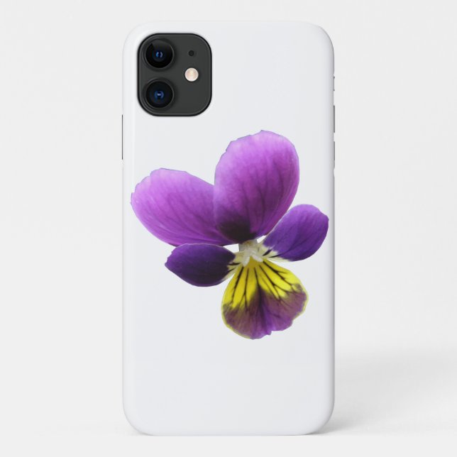 Coques Case-Mate iPhone Boîtier 3 Pretty Pansy (Dos)