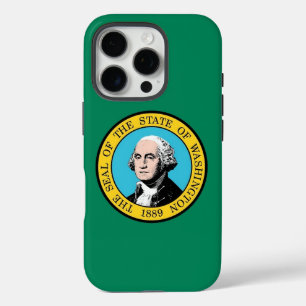 Coques iPhone 16 Pro Boîtier Apple iPhone 16 Pro, drapeau de l'État de