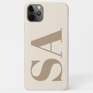 iPhone Case Boîtier Case-Mate blanc antique tendance avec mono