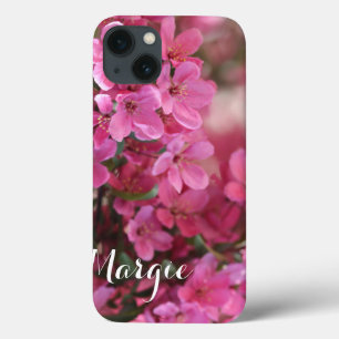iPhone 13 Coque Boîtier d'air iPad à fleurs personnalisé