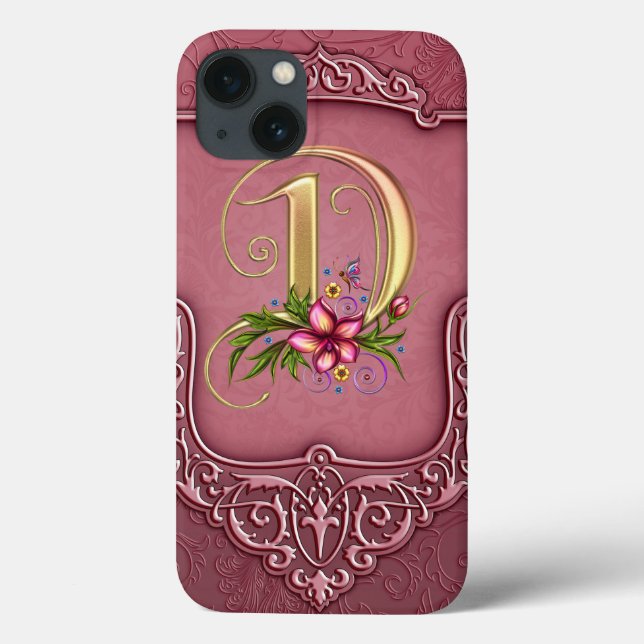 Coques Case-Mate iPhone Boîtier d'air Monogram D iPad (Verso)