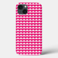 Boîtier d'air Motif BT iPad Pink Coeurs mignons