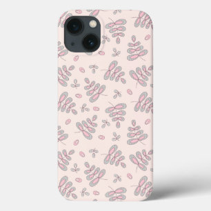 iPhone 13 Case Boîtier d'air pour iPad Feuille Woodland