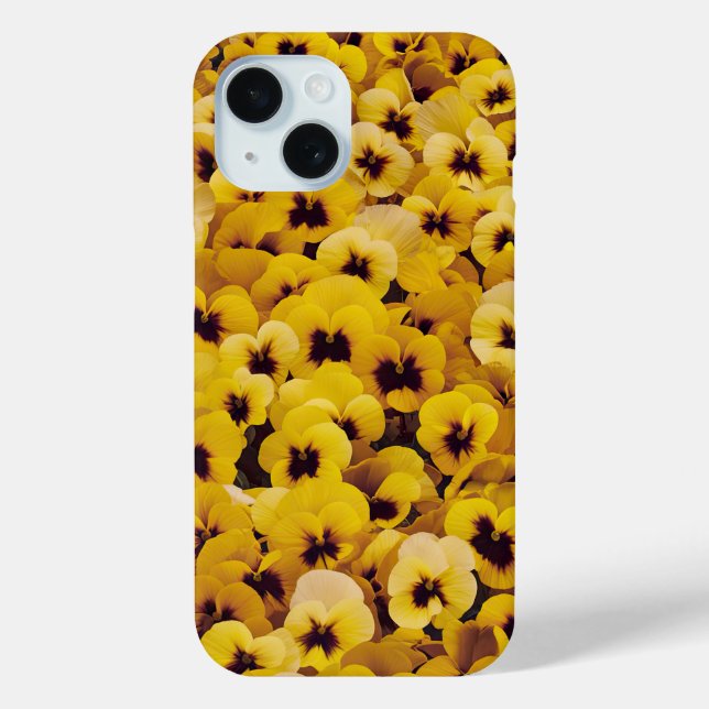Coques Case-Mate iPhone Boîtier de téléphone à volets jaunes (Verso)