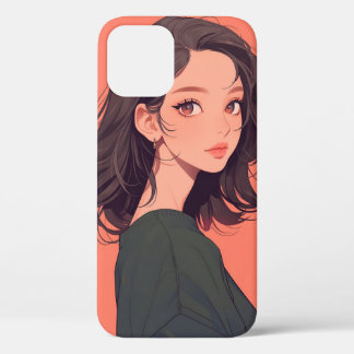 Case-Mate iPhone Case Boîtier de téléphone Anime - Belle fille Anime