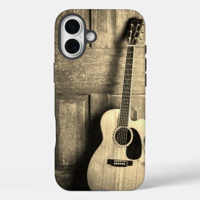Coques Case-Mate iPhone Boîtier de téléphone Apple guitare (Verso)
