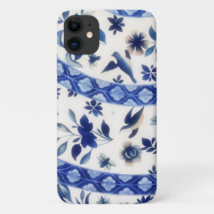 Case-Mate iPhone Case Boîtier de téléphone bleu Vintage