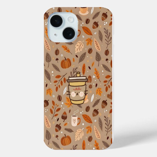Coques Case-Mate iPhone Boîtier de téléphone café (Verso)