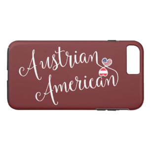 Coque iPhone 7 Plus Boîtier de téléphone cellulaire Coeurs enmêlés aut