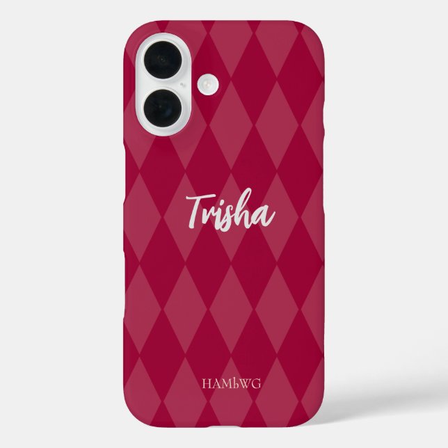 Coques Case-Mate iPhone Boîtier de téléphone cellulaire HAMbyWG - Jacquard (Verso)