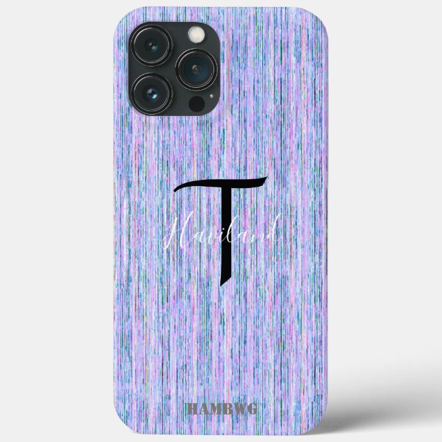 Coques Case-Mate iPhone Boîtier de téléphone cellulaire monogramme HAMbyWG (Verso)