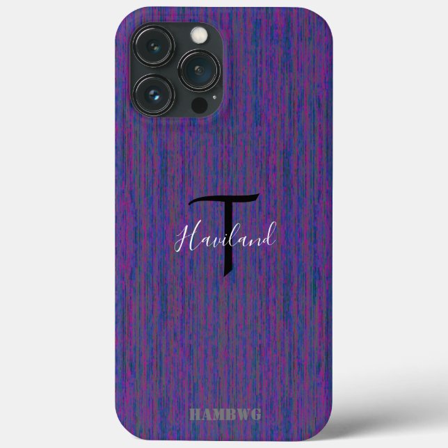 Coques Case-Mate iPhone Boîtier de téléphone cellulaire monogramme HAMbyWG (Verso)