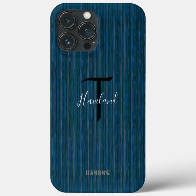 Coques Case-Mate iPhone Boîtier de téléphone cellulaire monogramme HAMbyWG (Verso)