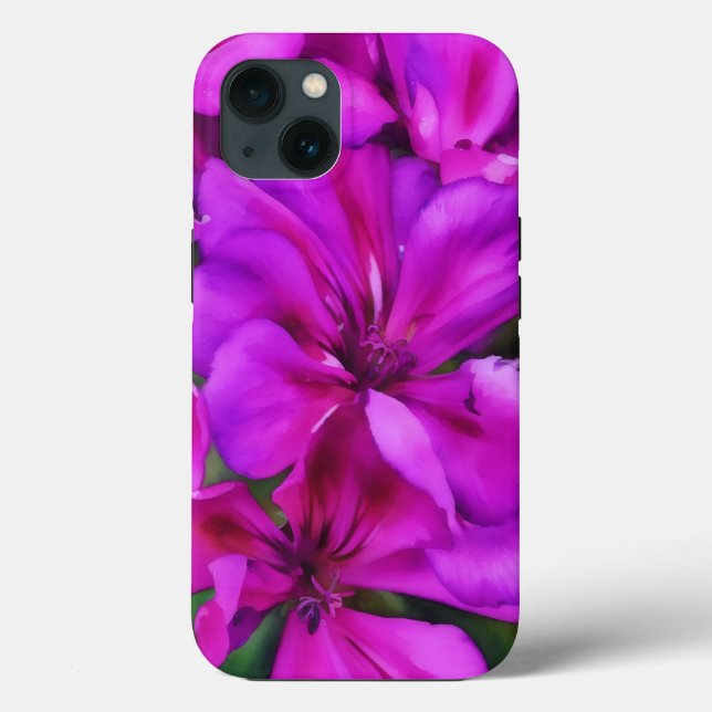 Coques Case-Mate iPhone Boîtier de téléphone d'art rose profond (Verso)