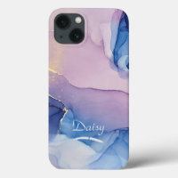 Boîtier de téléphone de conception aquarelle avec