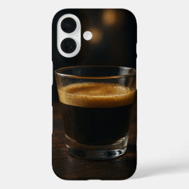Coques iPhone 16 Boîtier de téléphone esthétique café - Espresso mi