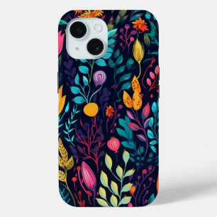 Coque Pour iPhone 15 Boîtier de téléphone iPhone 15 Conception florale