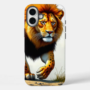 Coques iPhone 16 Plus Boîtier de téléphone Lion Art