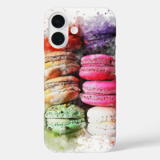 Coques iPhone 16 Boîtier de téléphone Macaron