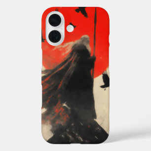 Coques iPhone 16 Boîtier de téléphone magique lunaire Moth