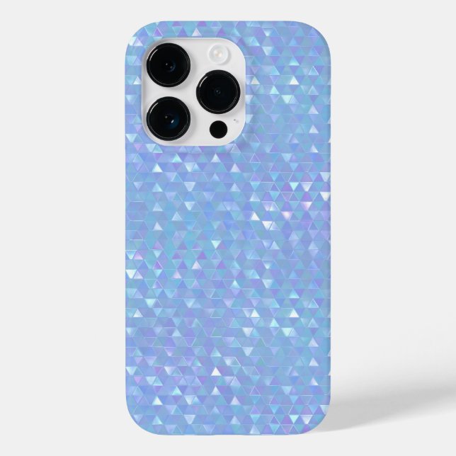 Coques Case-Mate iPhone Boîtier de téléphone mobile géométrique bleu (Verso)