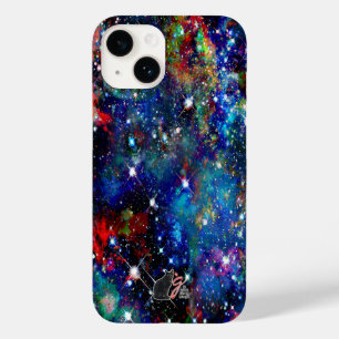 Coque Pour iPhone 14 Boîtier de téléphone mobile Star Scintillation