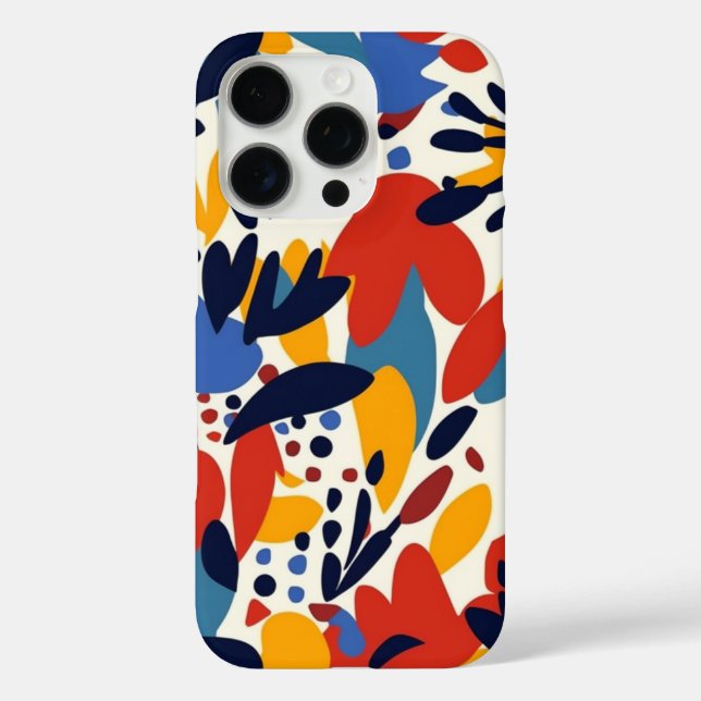 Coques Case-Mate iPhone Boîtier de téléphone Motif couleur à fleurs peinte (Verso)