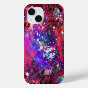 Coque Pour iPhone 15 Boîtier de téléphone portable brillant Star Field