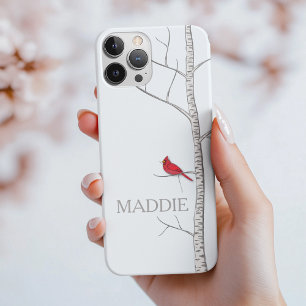 Coque iPhone 7 Plus Boîtier de téléphone pour arbre à bouleau d'hiver
