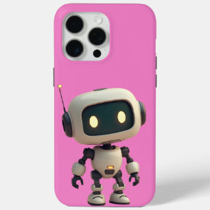 Coque iPhone 15 Pro Max boîtier de téléphone robot mignon