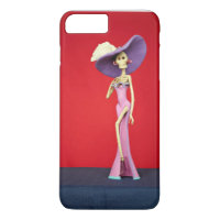 Boîtier de téléphone rose Catrina