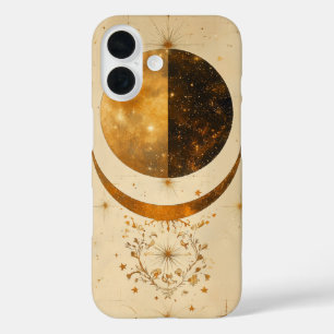 Coques iPhone 16 Boîtier de téléphone solaire Alchimie Éclipse