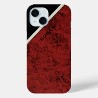 Boîtier de téléphone "Wood Red"