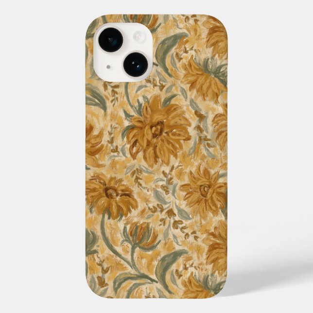 Coques Case-Mate iPhone Boîtier d'impression de tournesol (Verso)