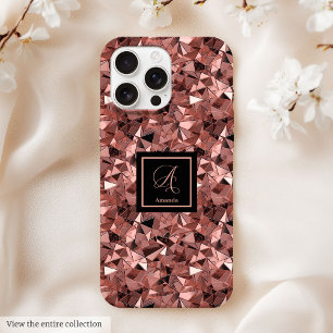 Coque iPhone 15 Pro Max Boîtier iPhone 13 personnalisé Élégance Rose Gold