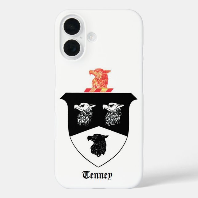 Coques Case-Mate iPhone Boîtier iPhone 16 - Tenney Crest (Verso)