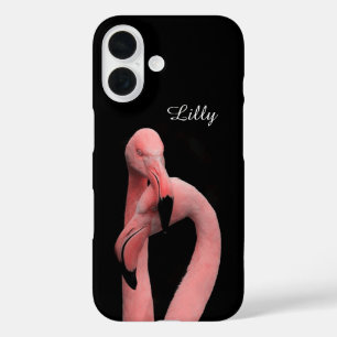 Coques iPhone 16 Boîtier iPhone flamants roses