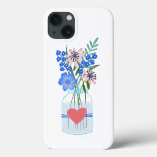 Case-Mate iPhone Case Boîtier iPhone Fleurs Jar Maçon