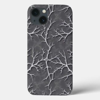 Case-Mate iPhone Case Boîtier iPhone gris foncé avec relief texturé en f