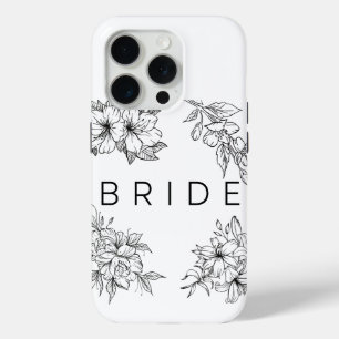 Coque iPhone 15 Pro Boîtier iPhone nuptiale 15 pro téléphone
