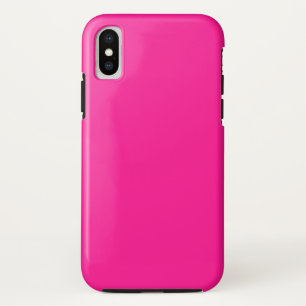 Case-Mate iPhone Case Boîtier iPhone XS Fluorescent Rose Tough