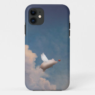 Etui iPhone Case-Mate boîtier ipod personnalisé de cochon volant