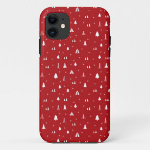 Case-Mate iPhone Case Boîtier pour iPhone 11 Sapins de Noël et Flocons d