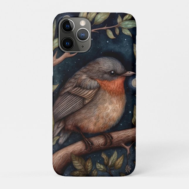 Coques Case-Mate iPhone Boîtier Robin de minuit (Dos)